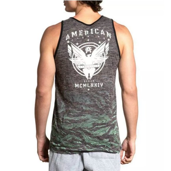 AMERICAN FIGHTER Men's Tank PORTER TANK Premium - Picture 2 of 10